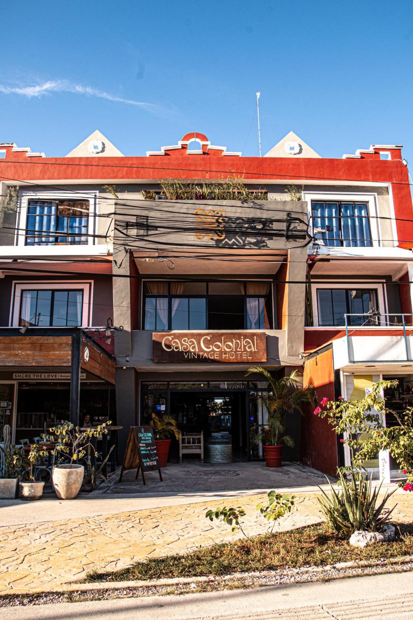 Casa Colonial Tulum Hotel Bagian luar foto